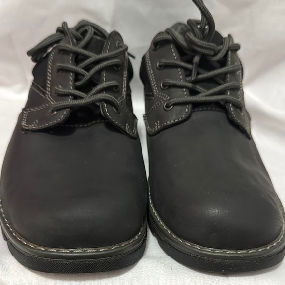 Nunn Bush Men's Black Genuine Leather Shoes Size 10 Memory Foam New. No box. - Picture 1 of 7